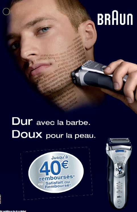 Bon plan sur rasoir hommes braun
