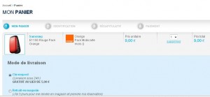 un téléphone portable samsung E1150 à 9 euros port inclu sans engagement