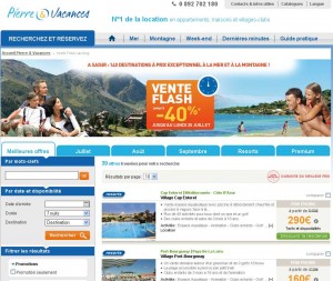 109 euros la location en pierre et vacances resort fin septembre au lieu de 360