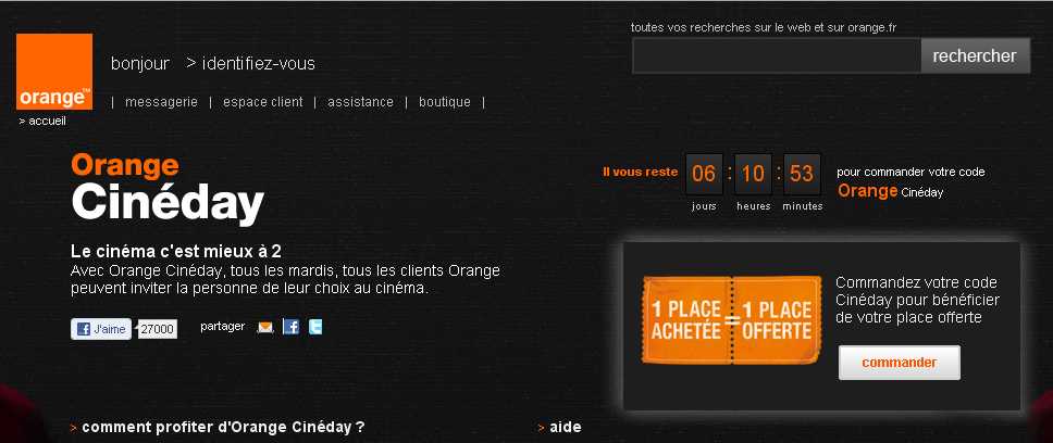 Comment Faire Pour Avoir Le Code Cineday