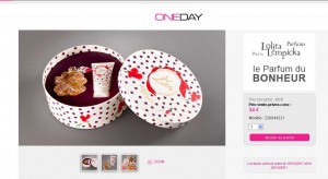 Coffret parfum Si lolita de lolita lempicka à 37 euros … le 15/10 uniquement