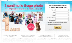 99 tirages photos pour 4.94 euros livraison en relais (voire 119 pour 4.94 pour les nouveaux clients)