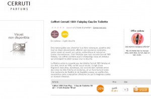 Coffret EDT Cerruti 1881 Fairplay à 35 euros