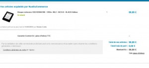 Disque dur SSD 128Go à moins de 95 euros livraison incluse