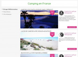Locations mobil home en vente privee .. moins de 150 euros certaines semaines à la mer (meme moins de 100 )