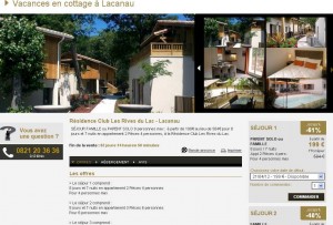 Locations à moins de 200 euros la semaine du 21 ou 28/04 à Lacanau en appartement 4 personnes (au lieu de plus de 500)