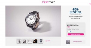 Une montre Festina homme à 43 euros sur venteprivee le 7 mars uniquement