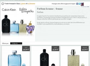 Parfums Cerruti , CK, Burberry, Lempicka .. à prix intéressants sur lookingo