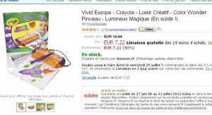 jouet Crayola Color Wonder à 7.22 euros contre plus du double voire le triple ailleurs … encore dispo