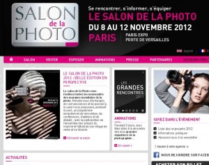 Invitation gratuite pour le salon de la photo 2012 qui se déroule à Paris du 8 au 12 novembre