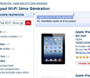 438.20 port inclu le nouvel ipad 16go wifi le 29/08 uniquement avec en prime 23 euros de bons d’achats