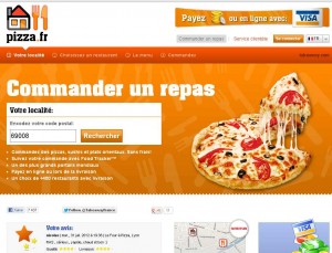 7 euros de remise pour 10 d’achats sur le site de commande de repas pizza.fr