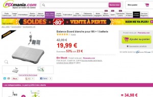 Balance Board pour console wii à 13 euros livraison incluse