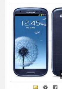 Galaxy S3 à 495 euros avec en prime 24.75 euros de bons d’achats le 3/10 uniquement