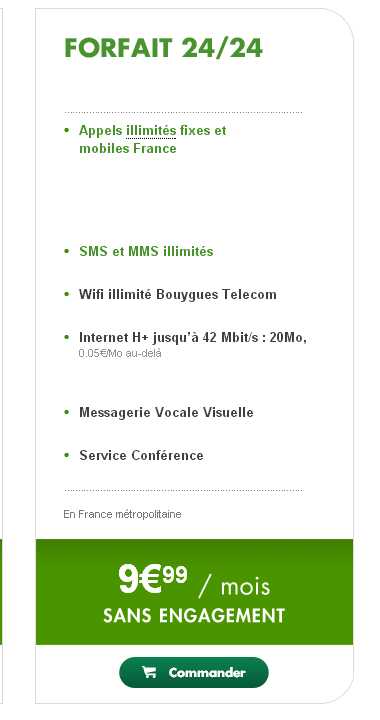 B and you .. moins de 10 euros l’abonnement mobile illimité en téléphonie et sms mms
