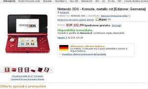 Console Nintendo 3ds à moins de 110 euros port inclu