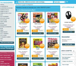 Magazines Prisma Presse : 2 ans d’abonnement pour le prix d’un (capital , ca m’interesse …) fin le 31/12/2012