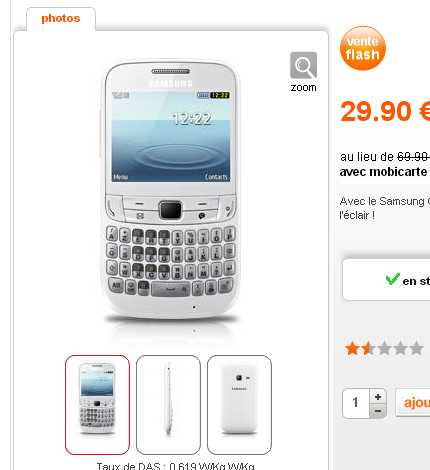 Application wifi orange