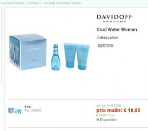 Coffret parfum femmes Davidoff à moins de 20 euros ..
