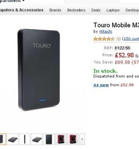 Disque dur usb3 1to 2.5 pouces à moins de 70 euros .. toujours dispo