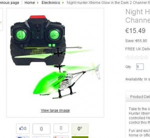 15.49 euros un helicopter radiocommandé