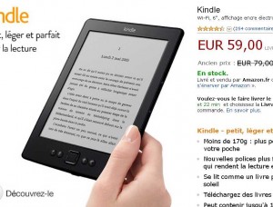 Liseuse Kindle à 59 euros au lieu de 79 le 4 fevrier uniquement … Terminée