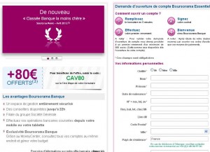 80 euros offerts pour l’ouverture d’un compte courant boursorama d’ici le 28 février .. TERMINE ..