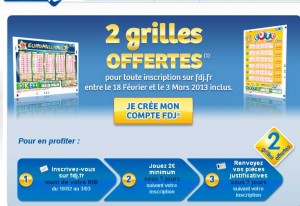 fdj 2 grilles loto ou euromillions offertes