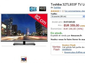 Tv 3d Toshiba 32 pouces à 359 euros port inclu