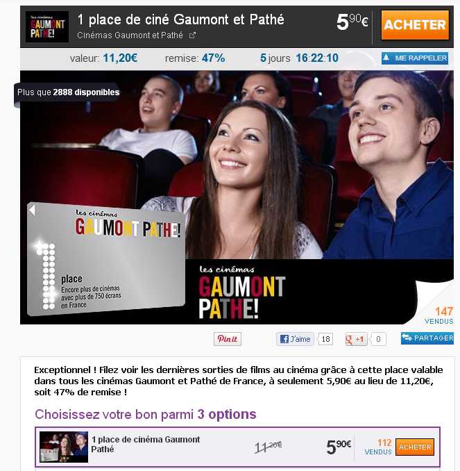 Louise Peut Acheter 6 Places De Cinéma