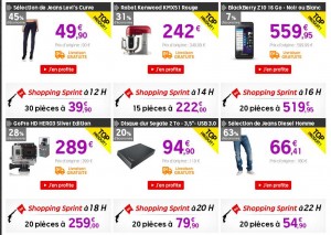 priceminister, vente flash