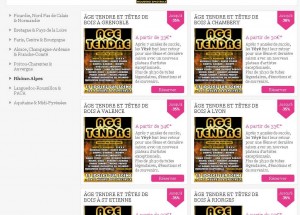Billets Tournée Age Tendre en vente privee .. à partir de 30-33 euros .. jusqu’au 9 mai