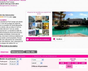 location espagne 6 juillet