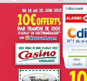 cdiscount - electromenager