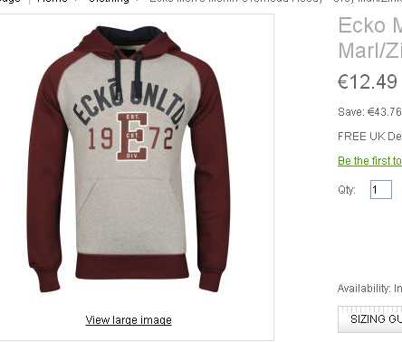 sweat shirt ecko