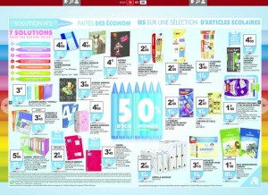 fourniture scolaire bon plan