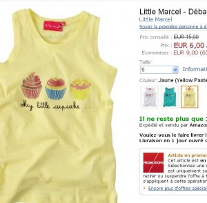 débardeur little marcel