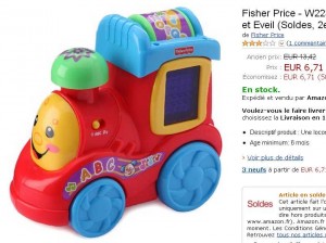 jouet fisher price train rire et eveil