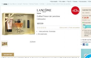 parfum tresor de lancome