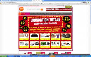 loquidation totale la maison de valerie