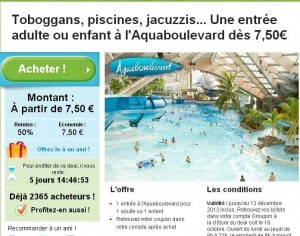 aquaboulevard billet à moitié prix