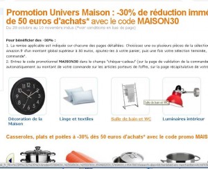 amazon univers maison
