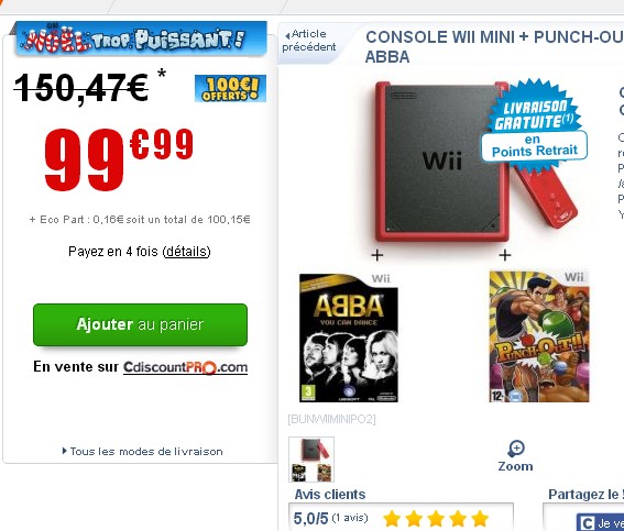 console wii mini