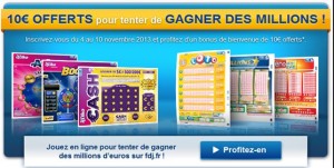 fdj 10 euros offerts