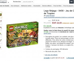 combat de toupie lego ninjago
