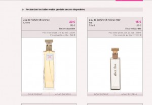 parfums elizabeth arden