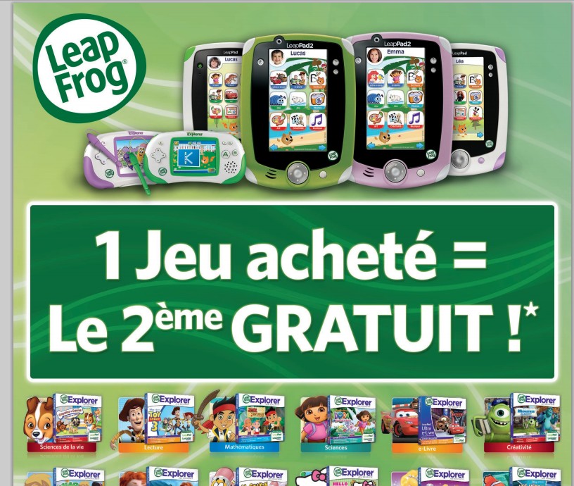 leapster explorer jeu