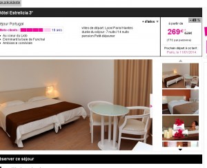 madere séjour pas cher