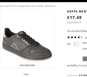 kappa hommes chaussures