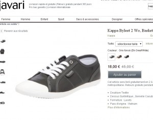 basket kappa pour femmes